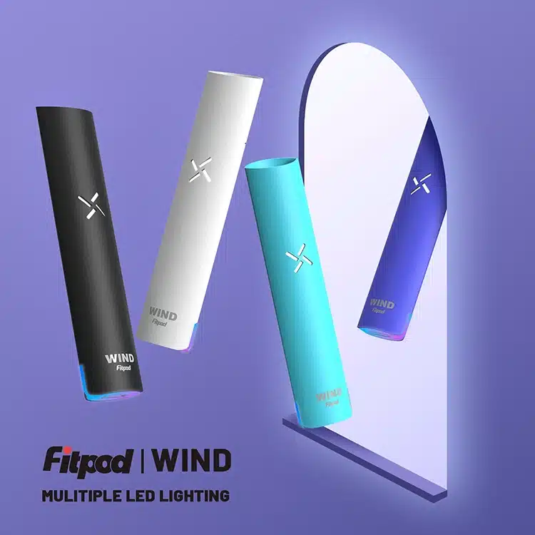 Fitpod Wind氣流煙桿/四擋調節霧化桿/通用一代煙彈 711到付