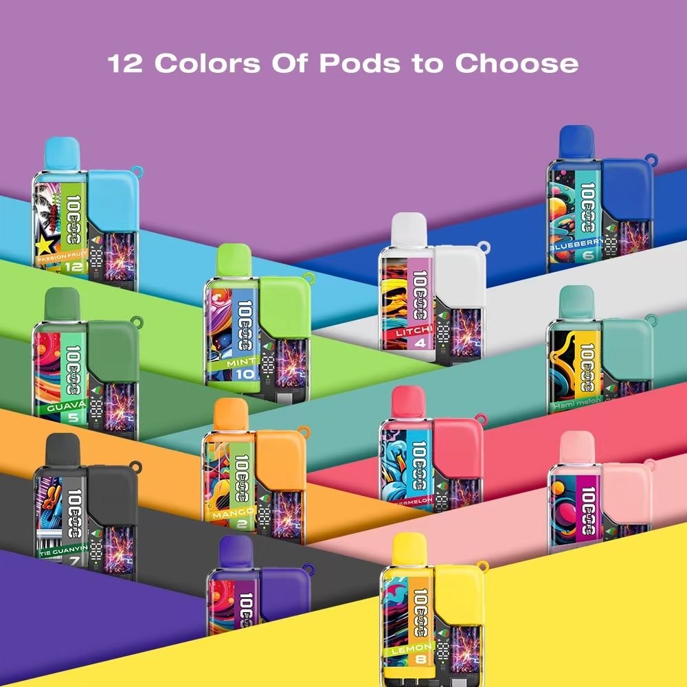 MEEL Boost 10000 PUFFS 麻將盒子 一次性抛棄式電子烟