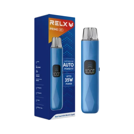 【RELX-Prime Kit 開放式主機套裝】35W可調氣流|防漏煙彈|1200mAh快充|悅刻進階首選