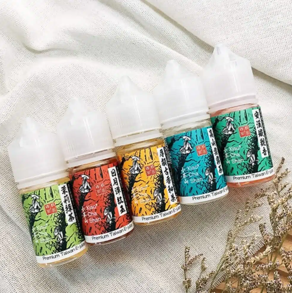 【小茶山煙油】30ml/30mg濃度|8款經典茶風|50/50黃金比例|小煙設備專用