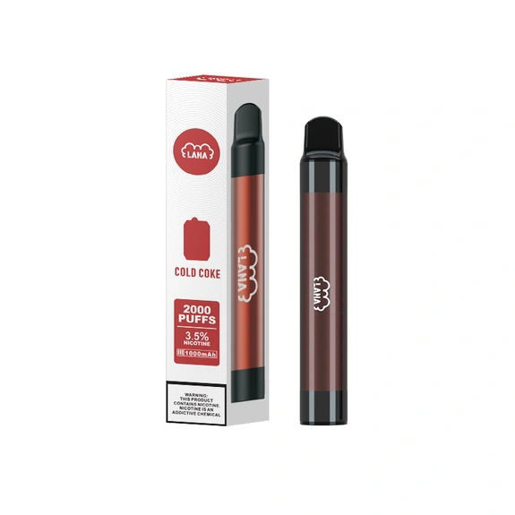 LANA PEN 2000 PUFFS 一次性電子菸|2000口長效體驗|1000mAh電池與6ml煙油容量|輕巧便攜設計 - 图片 5