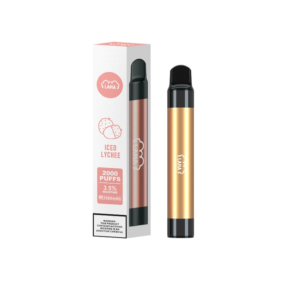 LANA PEN 2000 PUFFS 一次性電子菸|2000口長效體驗|1000mAh電池與6ml煙油容量|輕巧便攜設計 - 图片 6