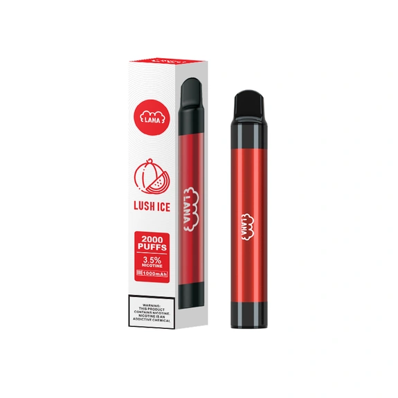 LANA PEN 2000 PUFFS 一次性電子菸|2000口長效體驗|1000mAh電池與6ml煙油容量|輕巧便攜設計 - 图片 2
