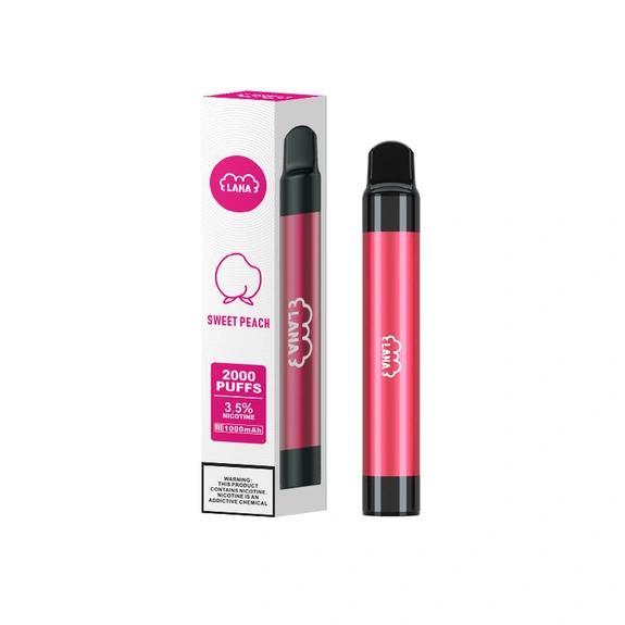 LANA PEN 2000 PUFFS 一次性電子菸|2000口長效體驗|1000mAh電池與6ml煙油容量|輕巧便攜設計