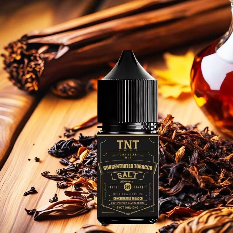 【TNT VAPE 菸草系列電子煙煙油】 | 30ML台灣進口 | 40mg真實擊喉感 | 煙民轉換首選 - 图片 3