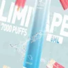 LIMI 7000 PUFFS 一次性拋棄式電子煙 - 可充電設計，台灣現貨，支持711到付