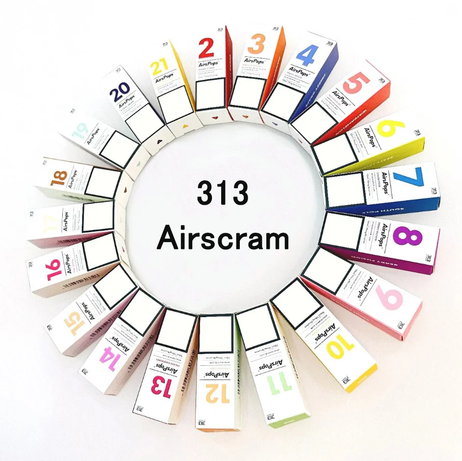 🌟【Airscram 汽泡 313 系列 30ML 數字煙油】英國原裝高端小煙油 - 图片 3